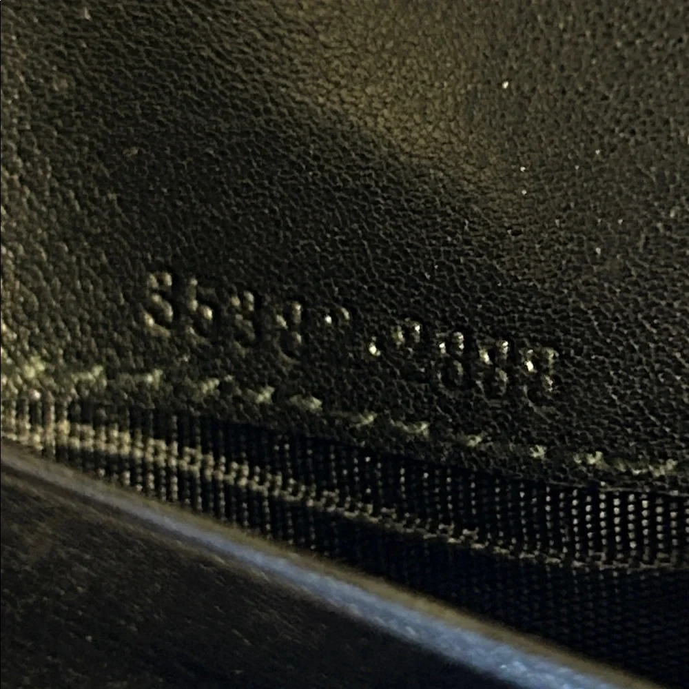 Authentic Gucci Leather Flap Card Case